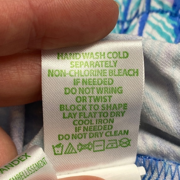 LILLY PULITZER Paulina Jumpsuit Multi Bennet Blue Lets Mango in Size XXS - Picture 7 of 7